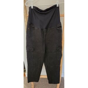 Isabel Maternity by Ingrid & Isabel Black Straight Leg Jeans